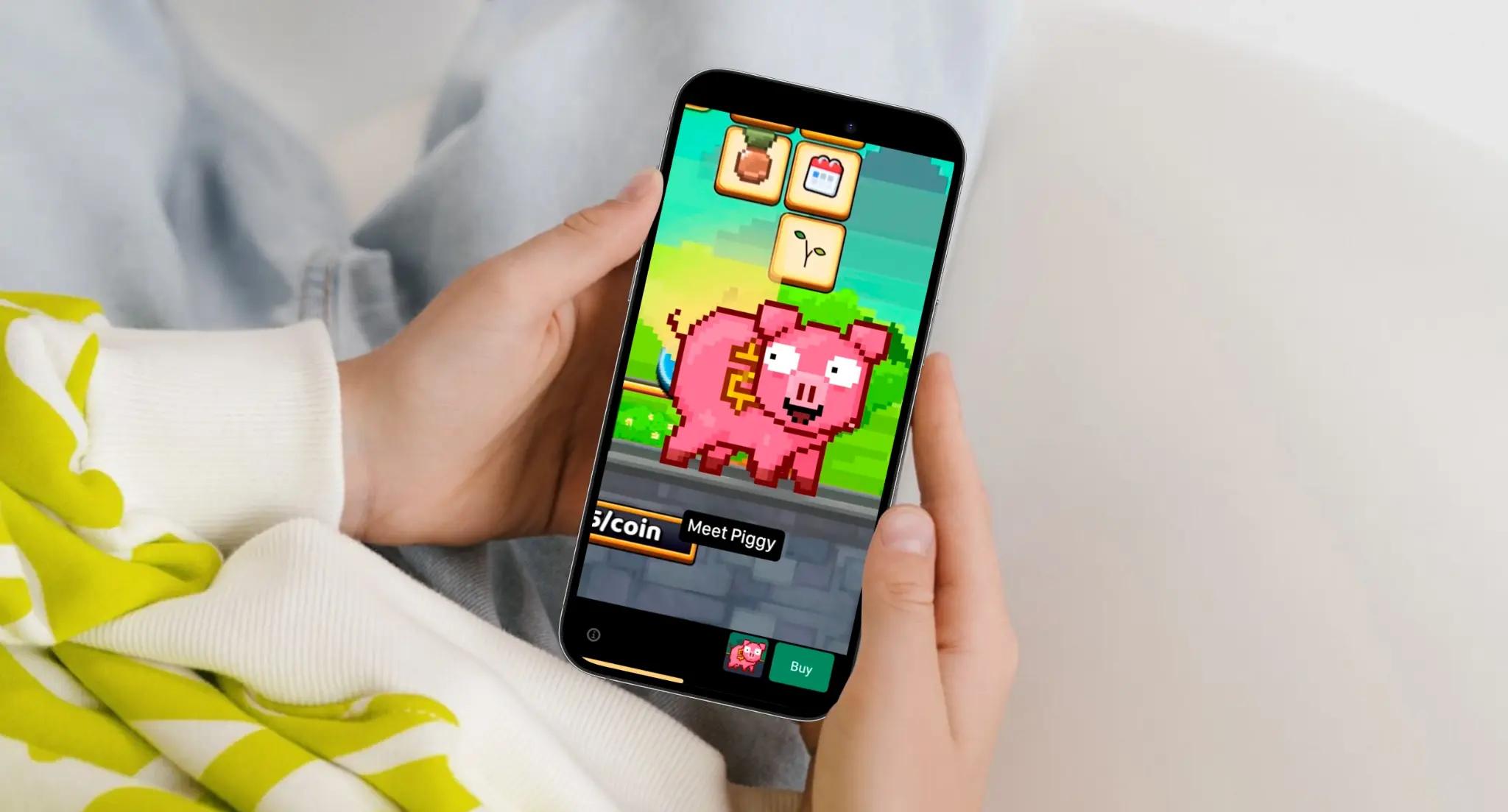 Playgap abstract background